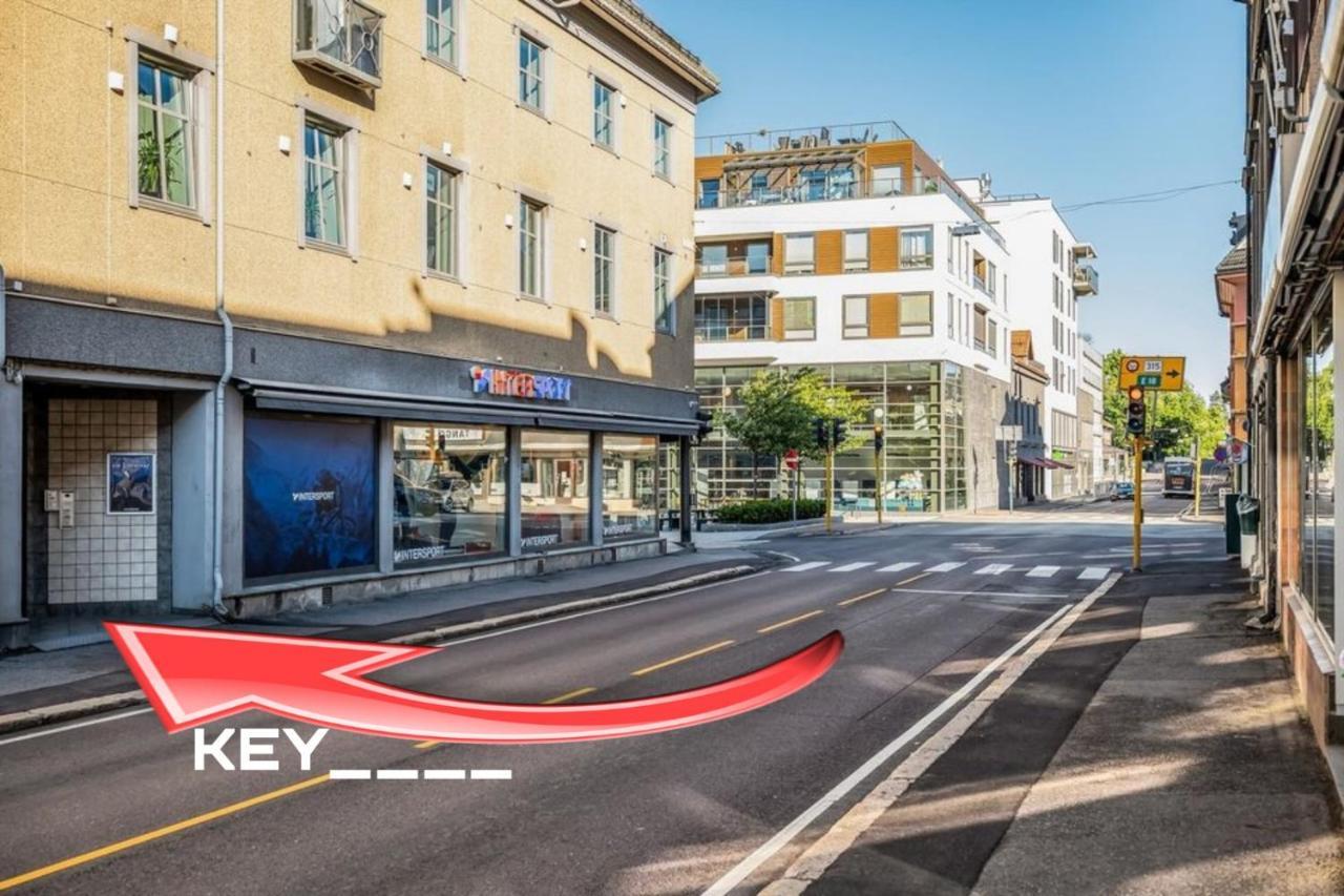 Studio W Centrum Miasta Holmestrand, Norwegia Kültér fotó